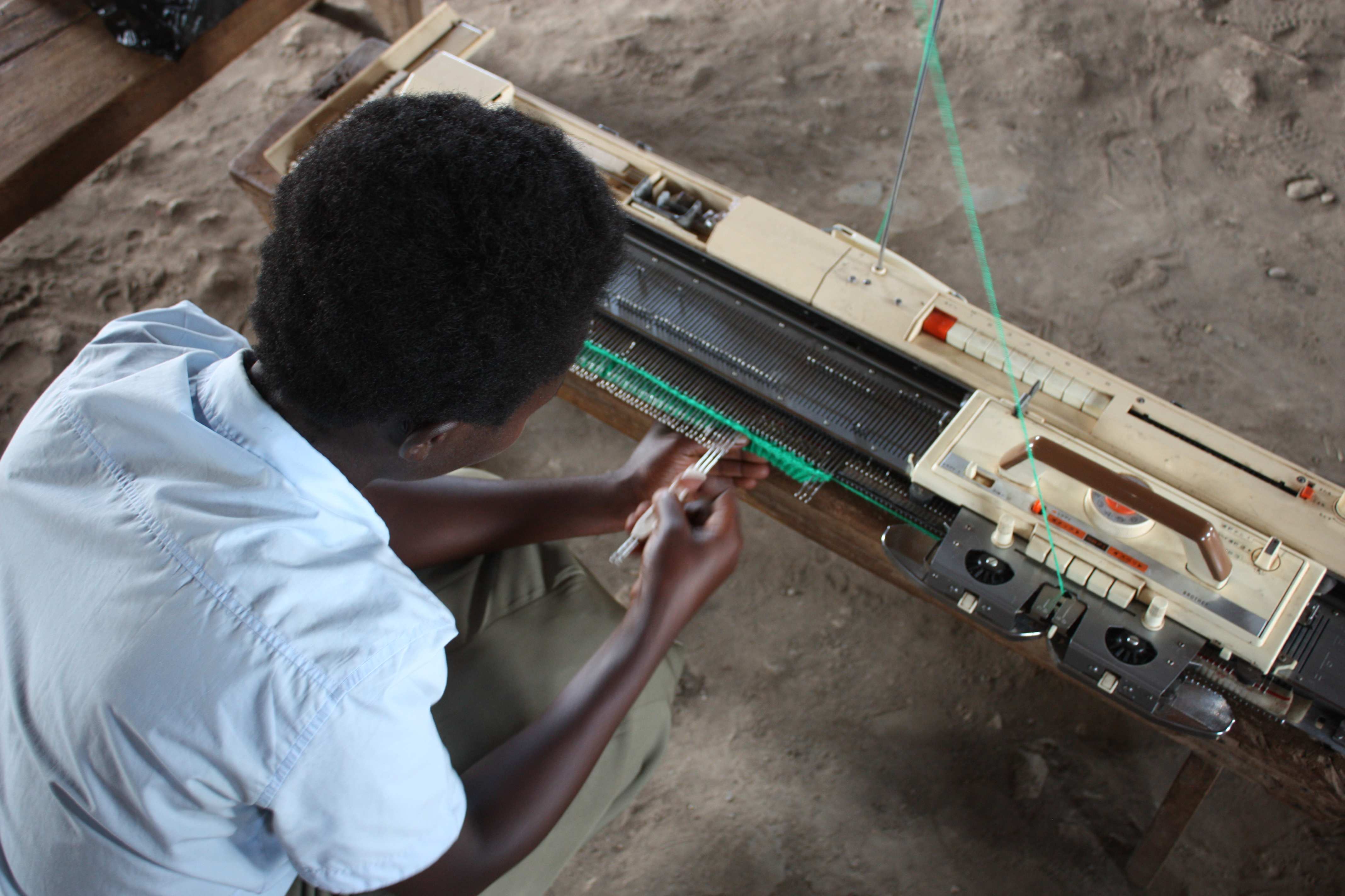 Berufsausbildung zur Näherin - Projektreise KNH-Ö Oktober 2015