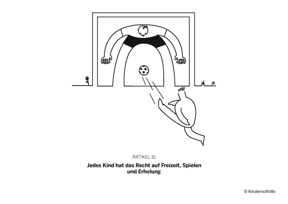 Kinderrechte-Comic (Quelle: Kindernothilfe LU) Kinderrechte-Comic (Quelle: Kindernothilfe LU)