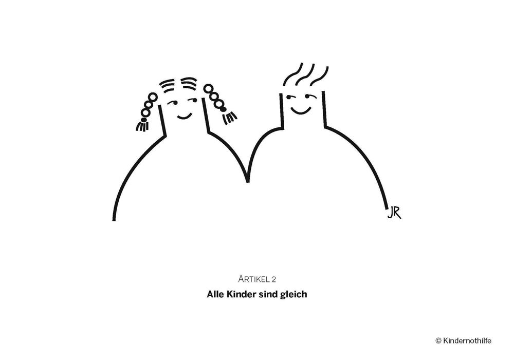 Kinderrechte-Comic (Quelle: Kindernothilfe LU) Kinderrechte-Comic (Quelle: Kindernothilfe LU)