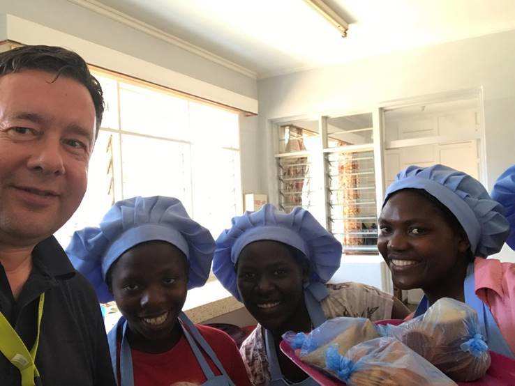 Projektbesuch von Patrick Reinert im Projekt Berufsbildung Malawi