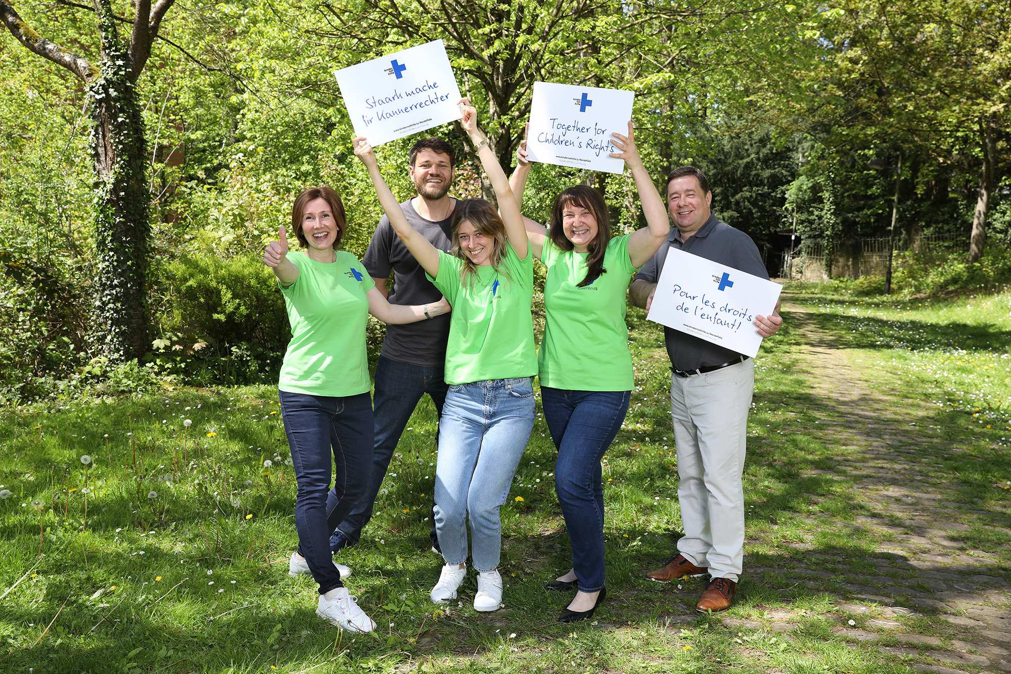 Das Team der Kindernothilfe Luxembourg (Foto: Claudine Bosseler) Das Team der Kindernothilfe Luxembourg (Foto: Claudine Bosseler)
