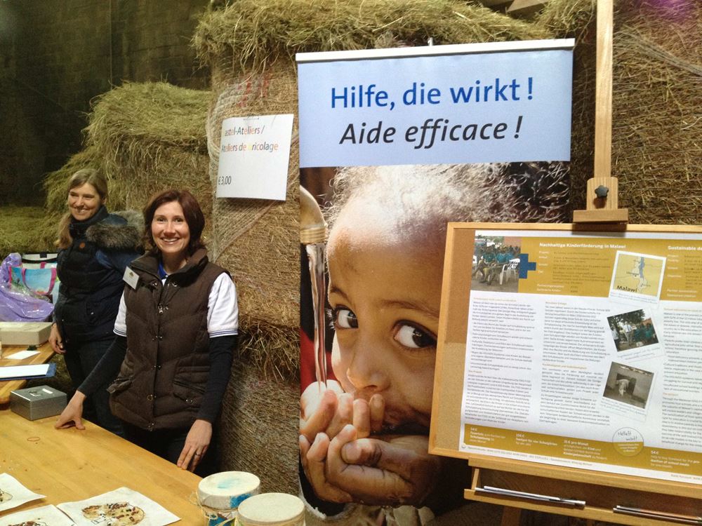 Unser erster Stand auf der Bio-Nest-Börse in Rollingen (Foto: Kindernothilfe Luxembourg) Unser erster Stand auf der Bio-Nest-Börse in Rollingen (Foto: Kindernothilfe Luxembourg)
